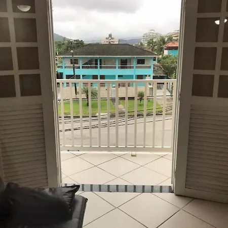 Lindo Ape 1 Min A Pe Da Areia Da Praia Grande-O Mais Perto! Com Varanda Ubatuba Exterior photo